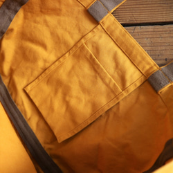 A4・洗える帆布ﾄｰﾄ : ﾏｽﾀｰﾄﾞ : 7枚目の画像