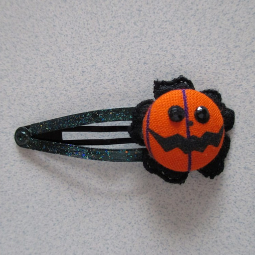 ハロウィンパッチンピン☆ 秋冬新作2025♡ハロウィン♡ぼうし ベビーヘアクリップ＊パッチンピン