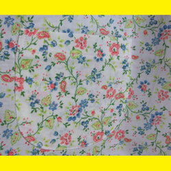 大人気分になれる花柄のフリル袖ブラウス☆100cm-Or 3枚目の画像