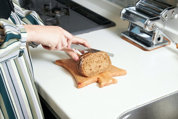 【無料保証】ひのきのフクモモカッティングボード 3枚目の画像