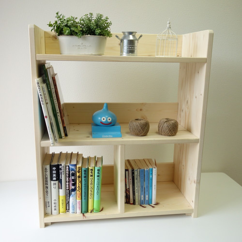 組み立て式、木工本棚キット「作るんです・エクセレンス」 本棚・絵