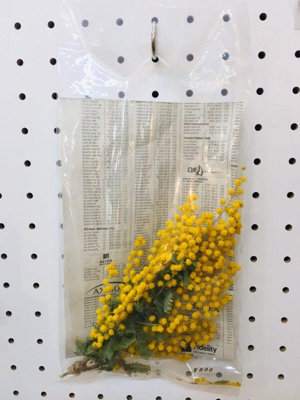 ミモザドライフラワースワッグ 花材 3枚目の画像