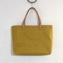 Wax canvas Mastred simple tote M INDBNP_446 第2張的照片