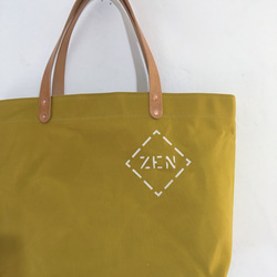 Wax canvas Mastred simple tote M INDBNP_446 第3張的照片