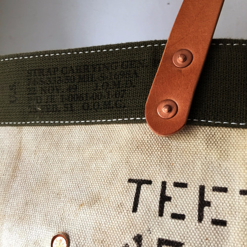 希少　40's USNR キャンバスバッグ　ヴィンテージ 40'sUSNアメリカ海軍 ヴィンテージキャンバスリメイクトートバッグ