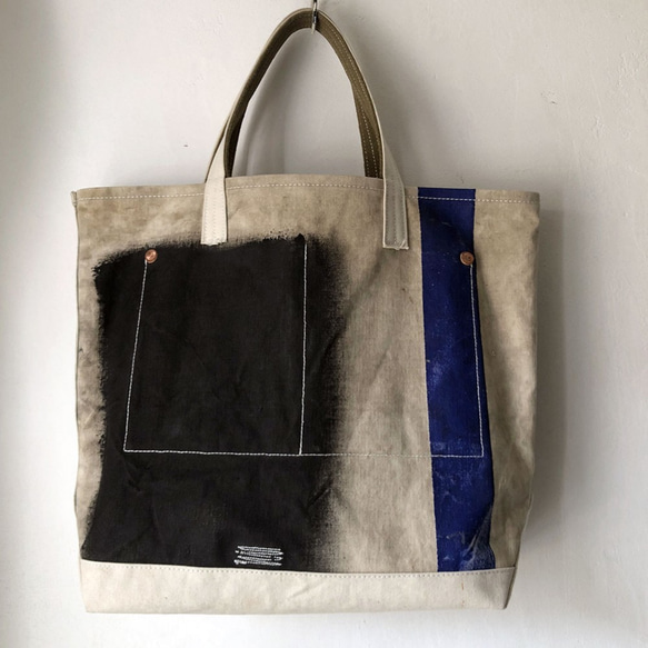 RAF Vintage canvas tote bag 686 第2張的照片