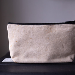 Vintage UK military canvas zip pouch 004 第2張的照片