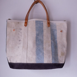 Vintage UK military canvas 2way bag IND_797 第3張的照片