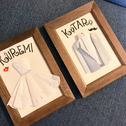 可愛い❣️【受付サイン】ウェルカムスペースや受付にいかが？式後は 