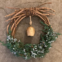 リースベル付き wreath～bell～ small 6枚目の画像