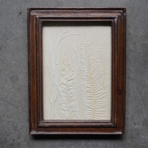 額縁 シダ アンティーク風 フォトフレーム・写真立て lowergo