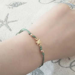 ～☆29色から選べます   little star☆ bracelet～ 2枚目の画像