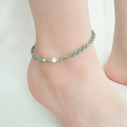 『オリジナルのアンクレットを　〜little jewelry   Anklet〜』 1枚目の画像