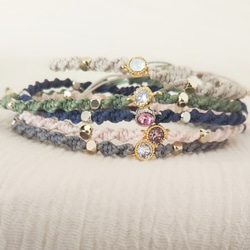 『オリジナルのアンクレットを　〜little jewelry   Anklet〜』 3枚目の画像