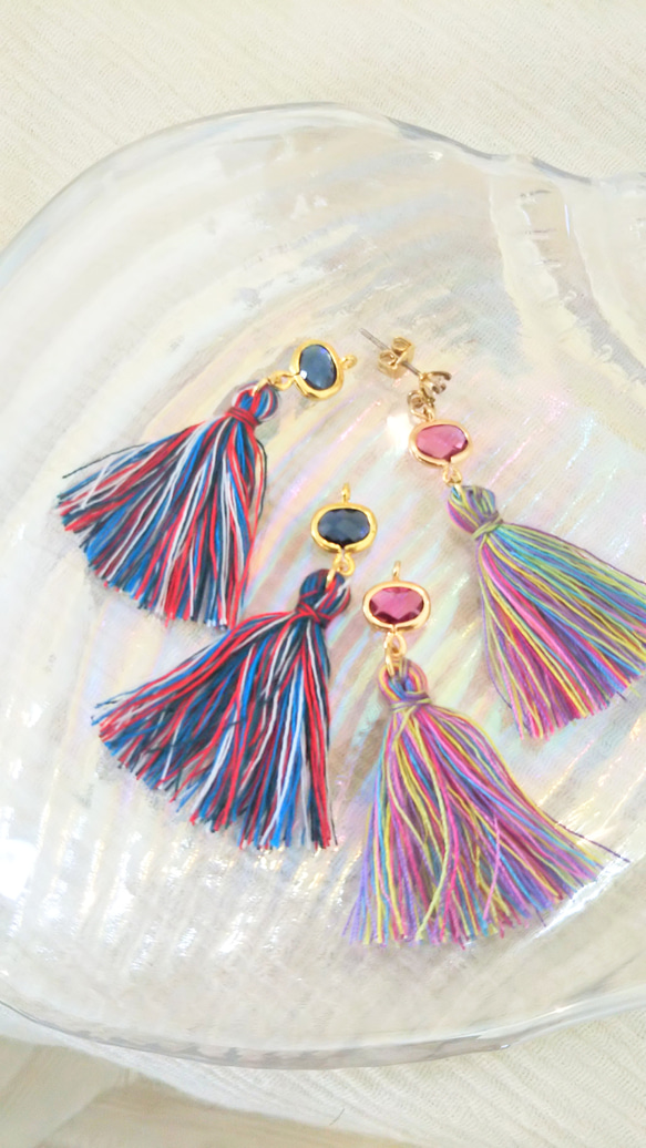 【SALE】tassel pierce 2019 2枚目の画像