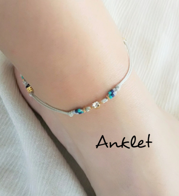 beads Anklet 2枚目の画像