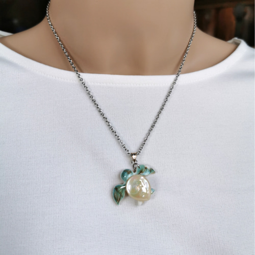 夜光貝】ホヌネックレス ネックレス・ペンダント 夜光貝jewelry KOKORO