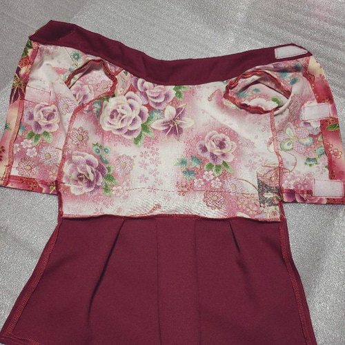 犬服☆着物風 袴☆女の子 ハンドメイド オーダー ペット服
