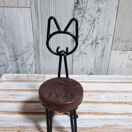 ミニチュア 猫型椅子 黒猫 その他インテリア雑貨 黒猫雑貨AYATO