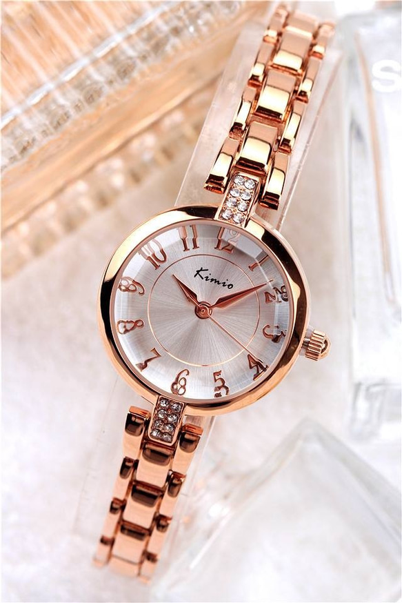 レディース腕時計 AF-6112 Gold 腕時計 AromaFlat 通販 6012748