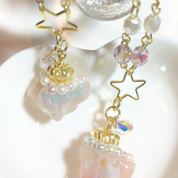 milky stone necklace 3枚目の画像