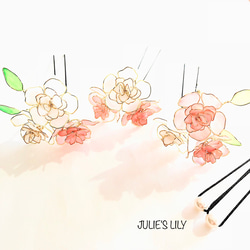 八重咲きペチュニア［ピンク×白］  Uピン5本セット 1枚目の画像