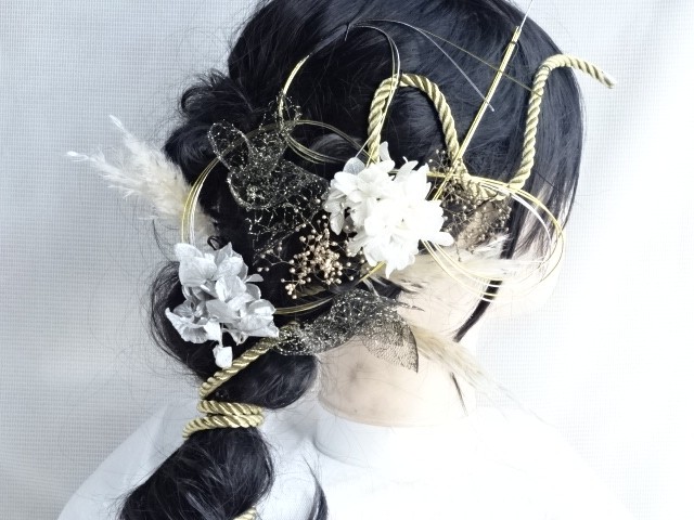 楽天市場】ブルー＆パープル系ドライフラワー 花材 セット 【A5