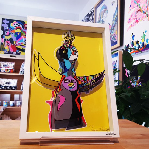 美しい アートボックスA4タイプ  切り絵
