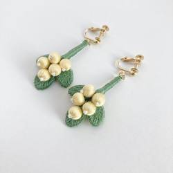 plant earring（ミモザ） 3枚目の画像