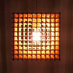 桧のペンダントライト sphere/cube #001 3枚目の画像