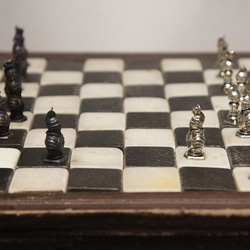 【送料無料 】シンプルで合わせやすいチェスのポーンペンダントトップ 4枚目の画像
