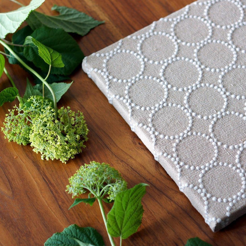 ミナペルホネン ファブリックパネル tambourine beige タペストリー