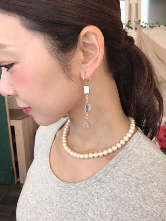 ∴⁑Marie⁑∴ Shell long Pierce 《4Quadro》 4枚目の画像