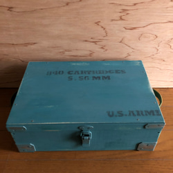 木製ボックス(ミリタリー) 1枚目の画像