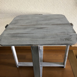 木製折り畳みテーブル（外用） 2枚目の画像