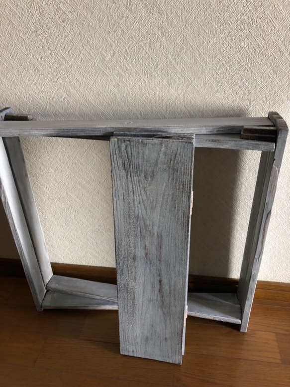 木製折り畳みテーブル（外用） 4枚目の画像