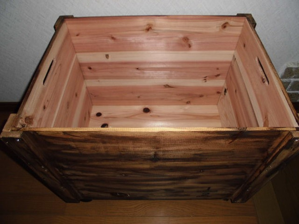 木製BOX（大） 2枚目の画像