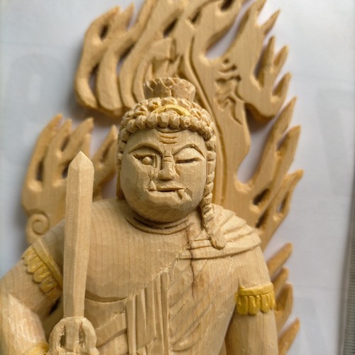 不動明王 彫刻 坂本屋 通販 12105035｜Creema(クリーマ)