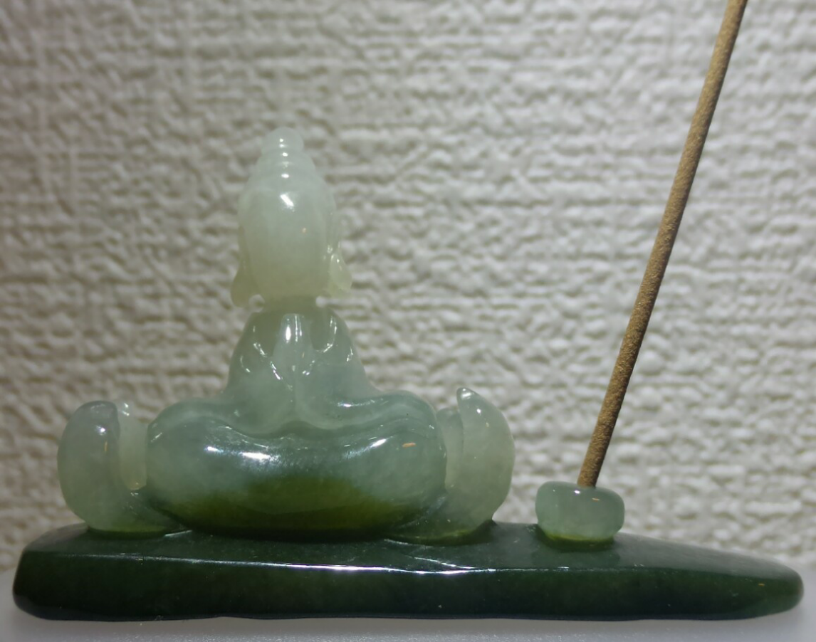 本翡翠　悟道　無相仏 本翡翠 悟道 無相仏 彫刻 TheMabelUp 通販 7378974｜Creema
