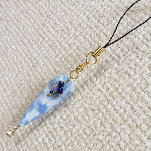 ネイルチップストラップ♡ ネイルチップ（つけ爪） ちゃおさん