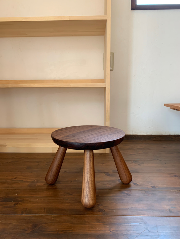 こどもスツール　子供椅子　子ども　スツールΦ270【受注製作品】 3枚目の画像