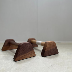 【受注製作品】木製プッシュアップバー　筋トレ　倒立バー 10枚目の画像