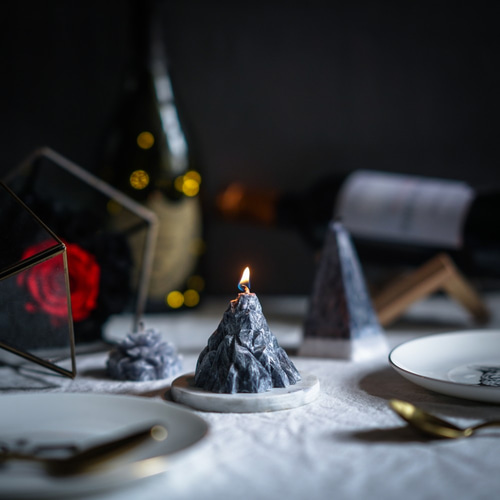 ソファソウルグッズ手作り香りの火山キャンドル キャンドル