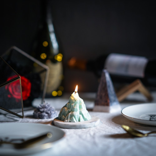 ソファソウルグッズ手作り香りの火山キャンドル キャンドル