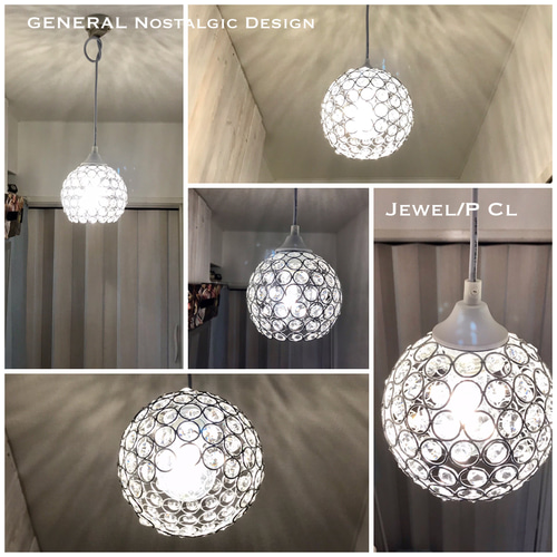 照明 ペンダントライト Jewel/PCL ガラスビーズ ランプシェード 照明 ペンダントライト Jewel/PCL ガラスビーズ ランプシェード