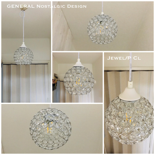 照明 ペンダントライト Jewel/PCL ガラスビーズ ランプシェード 照明 ペンダントライト Jewel/PCL ガラスビーズ ランプシェード