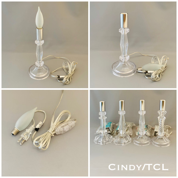 照明器具 Cindy/TL テーブルライト テーブルランプ デスクライト 電球 スイッチ付 9枚目の画像