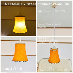 天井照明 ペンダントライト Honest/P 電球別売 3枚目の画像