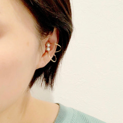 twist wave earcuff 3枚目の画像