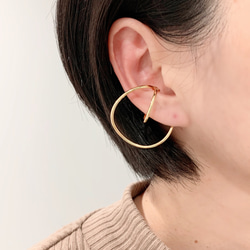 twist wave earcuff Ⅱ（片耳） 2枚目の画像